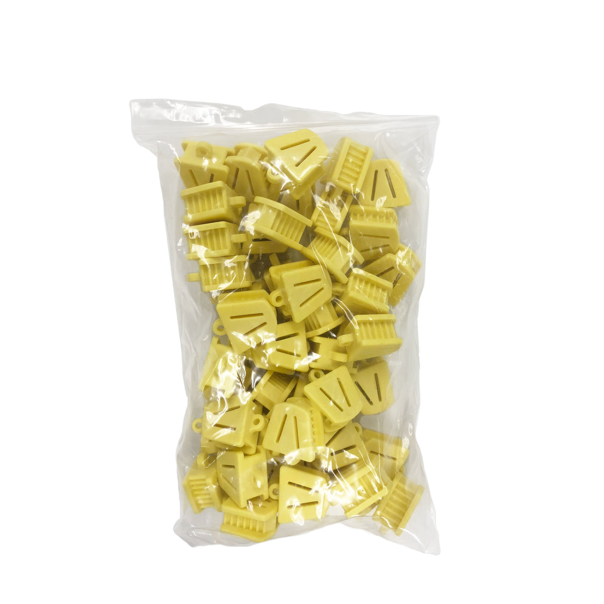 5 x Bite Block Autoclavable Silicone Mouth Props (Small - Yellow) - My DDS Supply