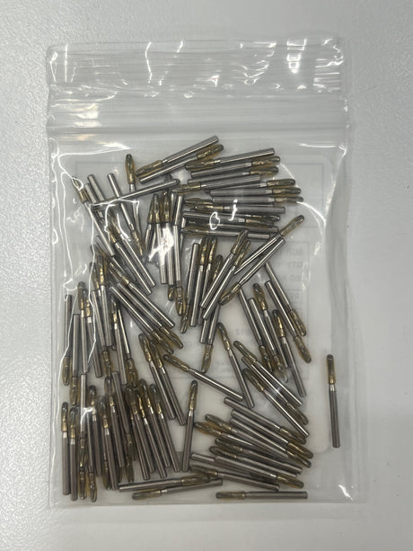 Beaver FG 556 Carbide Burs Clinical Length Straight Flat End Cross Cut Fissure 100/pack - My DDS Supply