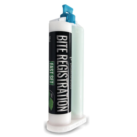 20 Fast Bite Registration Material (Fast Set) (20 50ml Cartridges) by PlastCare USA - My DDS Supply