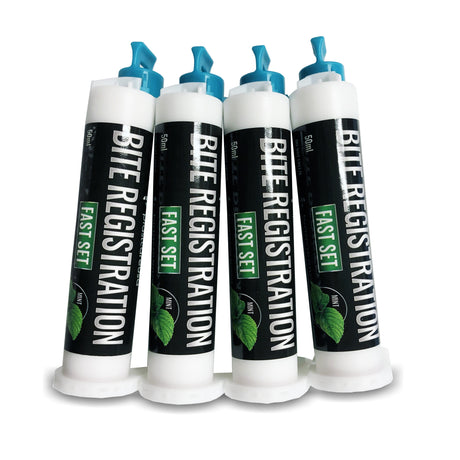 4 Fast Bite Registration Material 50ml Cartridges (Fast Set) - My DDS Supply