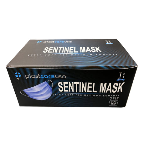 ASTM Level 1 Blue Surgical Earloop Face Mask By PlastCare USA (Box of 50) - My DDS Supply
