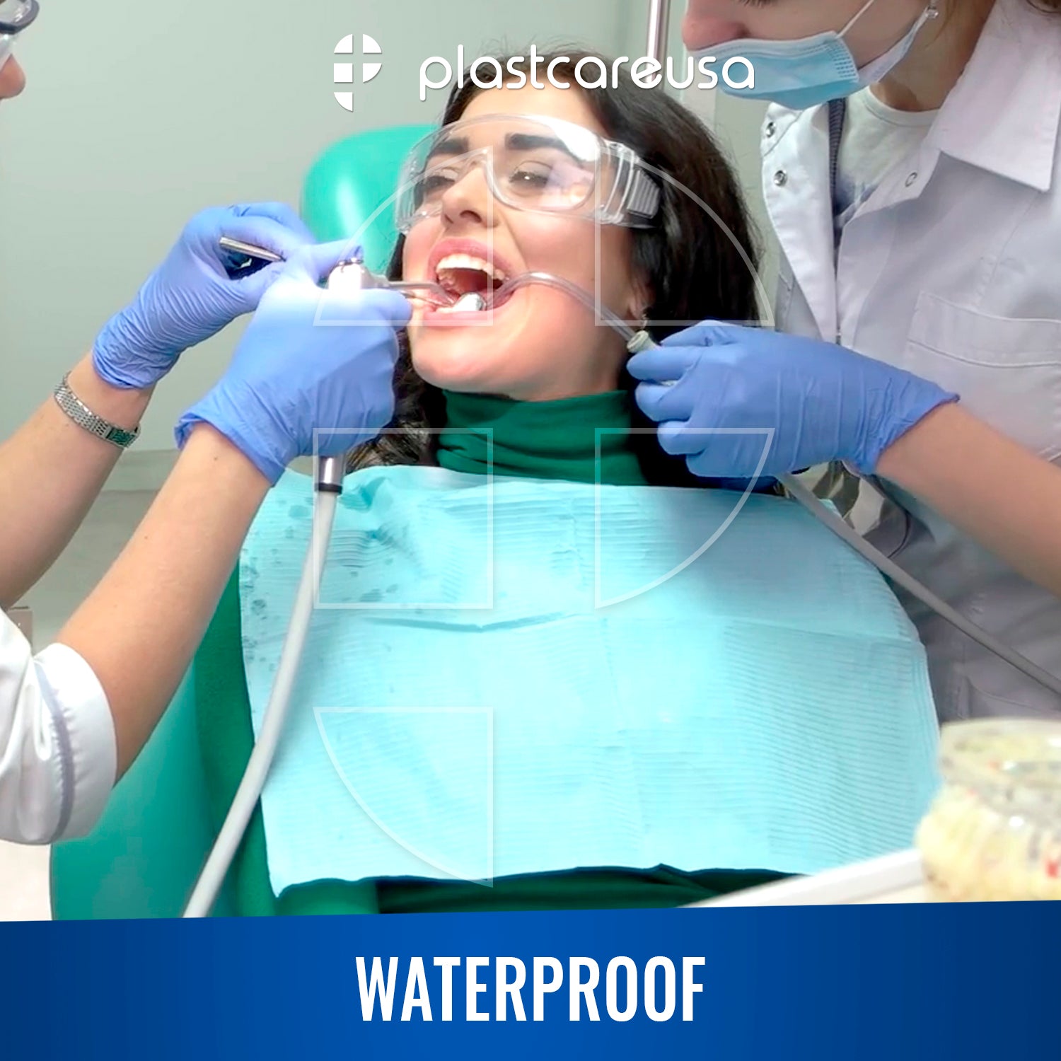 1000 Fuchsia 3-Ply Dental Patient Towel Bibs (2 Case of 500) by PlastCare USA - My DDS Supply