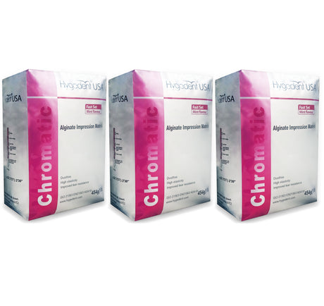 Hygedent Chromatic Alginate, Color Changing (Fast Set) (3 Pack) - My DDS Supply