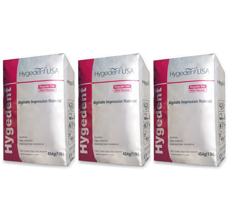 Hygedent Chromatic Alginate, Color Changing (Regular Set) (3 Pack) - My DDS Supply