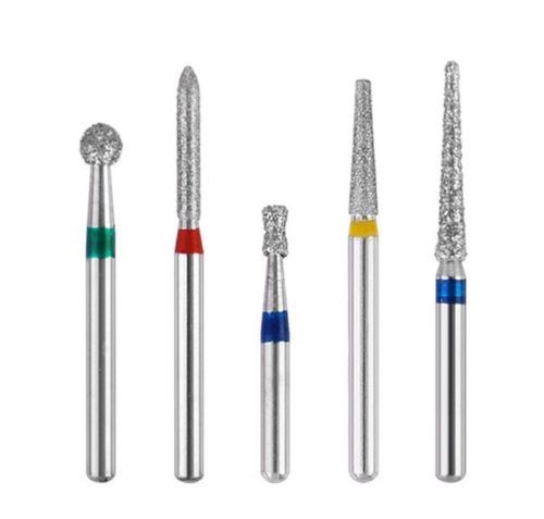 100 Random Assorted Diamond Burs (Different Shapes & Sizes) - My DDS Supply