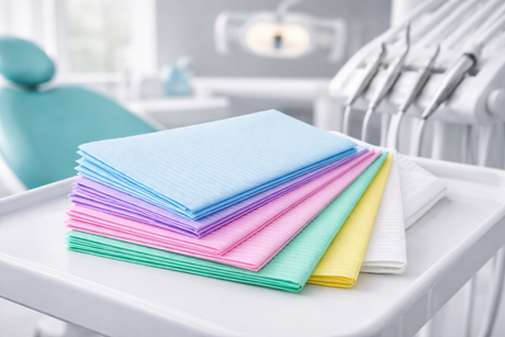 Durable and Absorbent Dental Bibs for Dental Professionals
