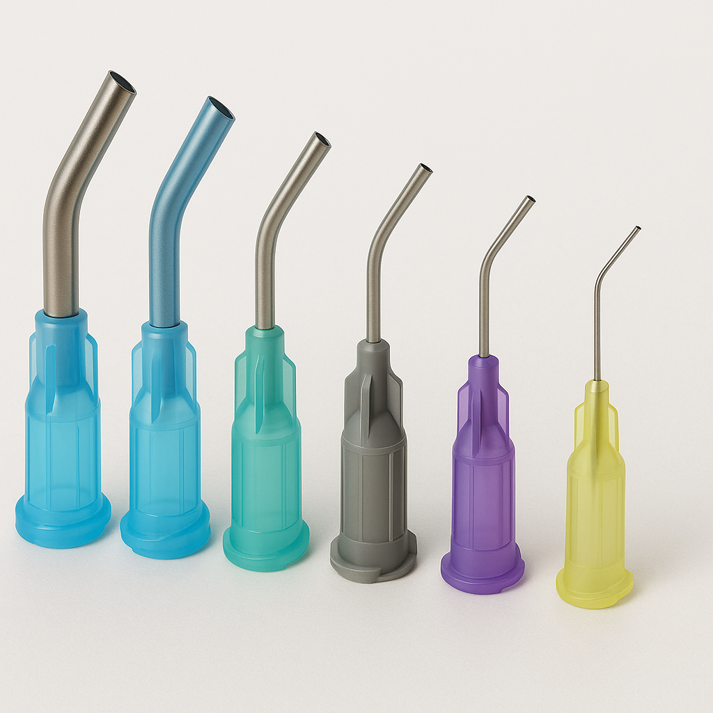 Pre-Bent Applicator Needle Tips: Understanding Gauge Sizes & Their Clinical Uses