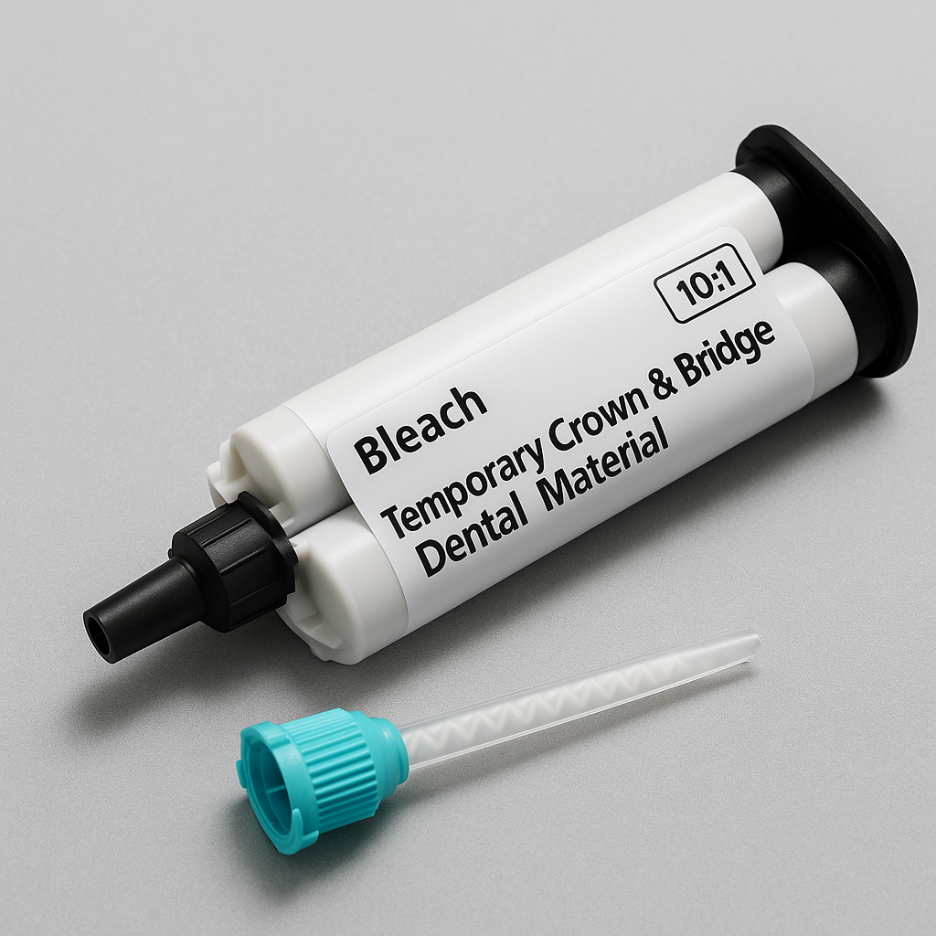 Bleach Temporary Crown & Bridge Dental Material (10:1): High-Strength, Esthetic Provisionals for Modern Restorative Dentistry