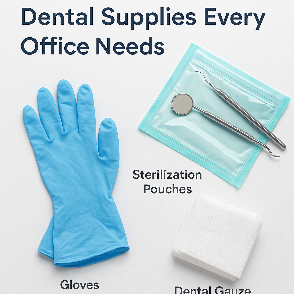 The Three Most Important Dental Supplies Every Office Needs