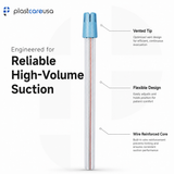 6000 Clear Body Blue Tip Saliva Ejectors (60 Bags, 6 Cases) - My DDS Supply
