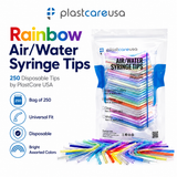 250 x Assorted Air-Water Syringe Tips (1 Bag) - My DDS Supply