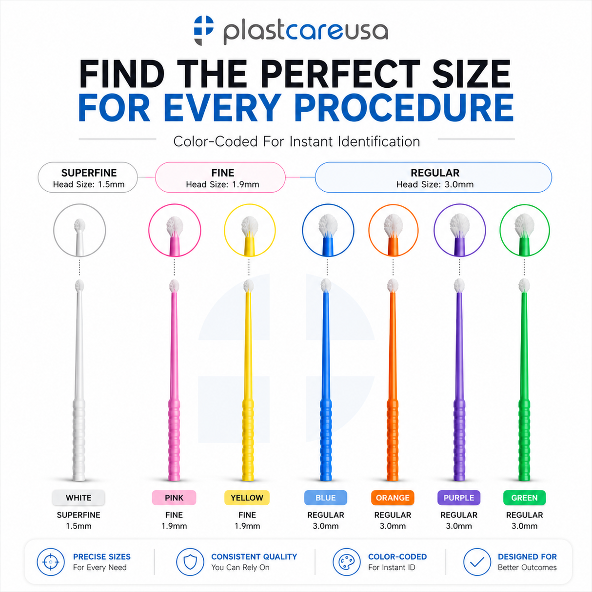 400 Regular Orange Dental Micro Applicator Brushes (4 Tubes of 100) - My DDS Supply