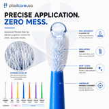 400 Fine Pink Dental Micro Applicator Brushes (4 Tubes of 100) - My DDS Supply
