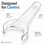 20 Regular Size Dental T Shape Cheek Retractors – Clear Mouth Openers