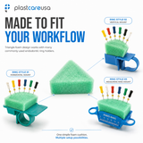 Endodontic Triangle Sponge Foam Cushions for Endo Files (Bag of 50)