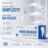 2000 Disposable Bib Holders (8 Boxes of 250)