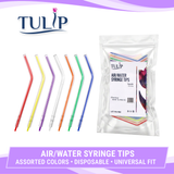 Tulip Rainbow Disposable Air/Water Syringe Tips — 250/Bag