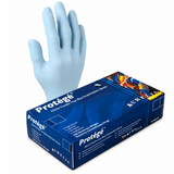 1000 Extra Small XS Aurelia Protege Blue Nitrile 4 mil Powder Free Examination Gloves (10 Boxes)