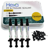 Hexa Pit & Fissure Sealant Kit (Opaque Shade) (4 x 2gm Syringes & 20 Tips)