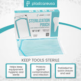 10" x 16" Self-Sealing Sterilization Pouches for Autoclave (Choose Quantity), by PlastCare USA - My DDS Supply