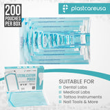 10" x 16" Self-Sealing Sterilization Pouches for Autoclave (Choose Quantity), by PlastCare USA - My DDS Supply