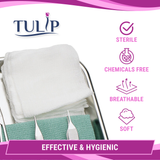 2,000 TULIP 4x4 4-Ply Non-Sterile Non-Woven Dental Gauze Sponges 4" x 4"