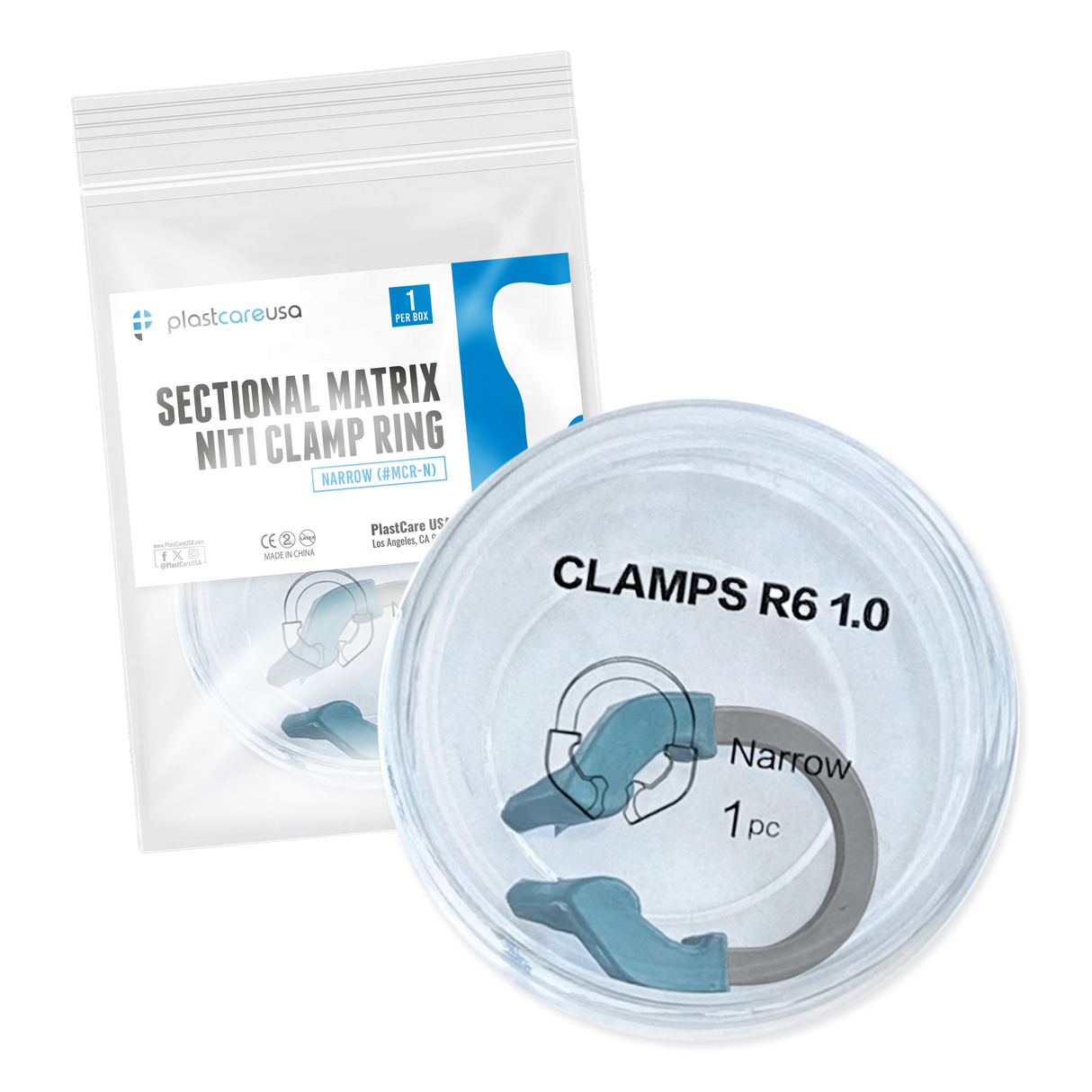 Narrow Dental Matrix Bands Ring – Sectional Matrix Clamp Refills for Restorative Procedures