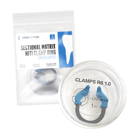 Universal Dental Matrix Bands Ring – Sectional Matrix Clamp Refills for Restorative Procedures