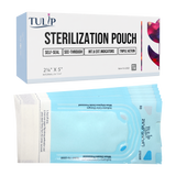 10,000 2.25" x 5" Self-Sealing Sterilization Pouches by TULIP (50 Boxes of 200)