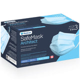 500 Medicom SafeMask Architect ASTM Level 3 Procedure Face Masks – Blue, 50/Box