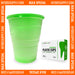 5000 Green Plastic Disposable Ribbed Drinking Dental Cups, 5 Oz by PlastCare USA *Bulk Special* - My DDS Supply
