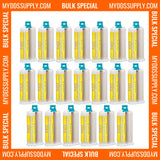 20 Bulk Unflavored Super Fast Set Bite Registration Material 50ml Cartridges by PlastCare USA - My DDS Supply