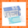 10,000 2.25" x 4" Self-Sealing Sterilization Pouches for Autoclave by PlastCare USA *Bulk Special* - My DDS Supply