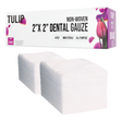 10,000 TULIP 2x2 4-Ply Non-Sterile Non-Woven Dental Gauze Sponges