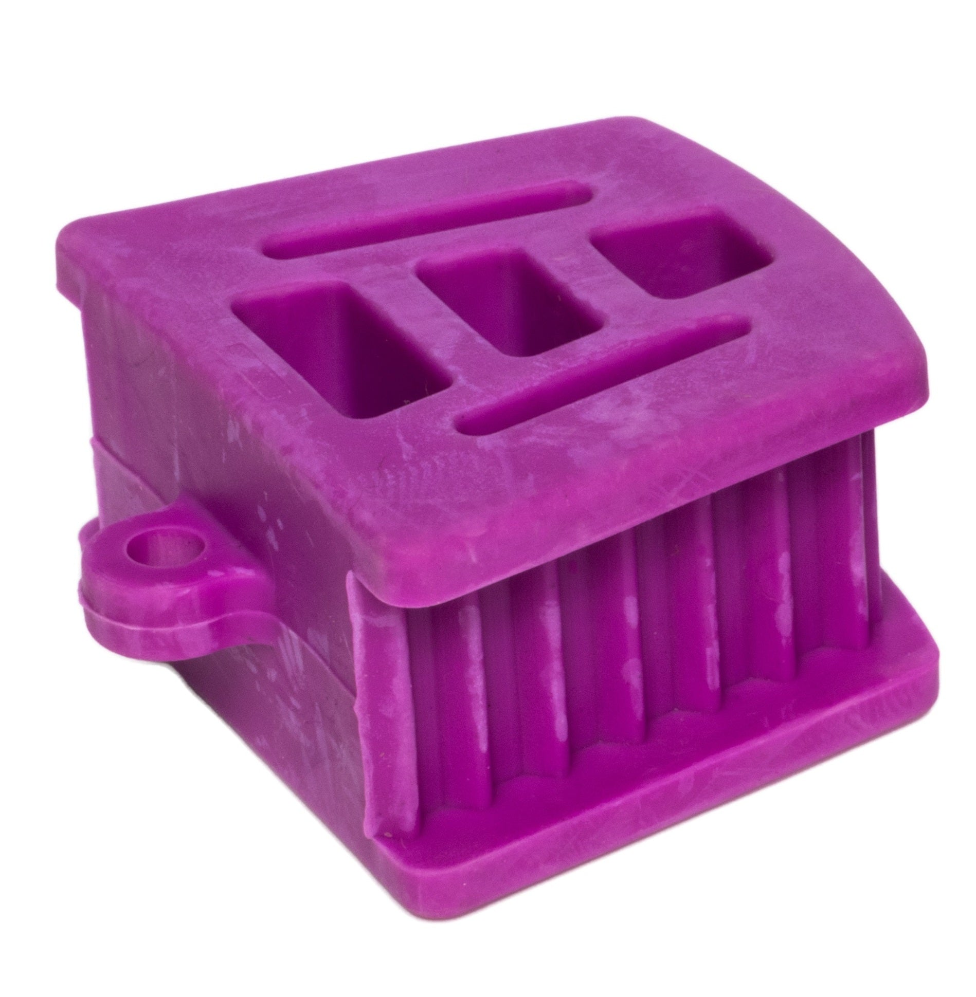 10 x Bite Block Autoclavable Silicone Mouth Props (Large - Purple
