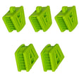 5 x Bite Block Autoclavable Silicone Mouth Props (Medium - Green) - My DDS Supply