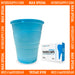 5000 Blue Plastic Disposable Ribbed Drinking Dental Cups, 5 Oz by PlastCare USA *Bulk Special* - My DDS Supply