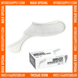 700 x Sideless White Bite Registration Impression Trays (20 Boxes) - My DDS Supply