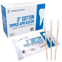 10,000 3" Cotton Tip Applicators - (100 Packs of 100)