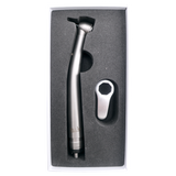 Tulip HSH High-Speed Stainless Steel Dental Handpiece - 330,000–380,000 RPM, Push Button Chuck, Triple Water Spray, Ceramic Bearings, Autoclavable (M4/B2 Connector)