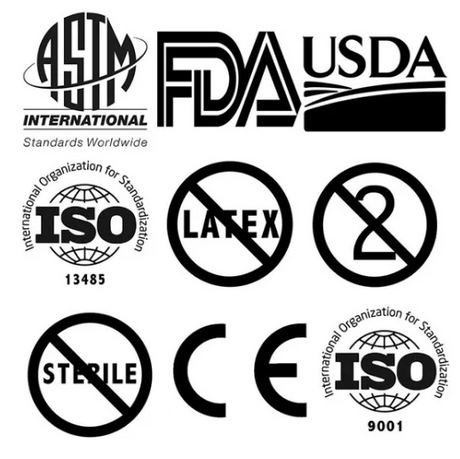 1000 Small Diamond IF35 Blue Nitrile Exam Gloves 3.5 mil (Powder & Latex Free) - My DDS Supply