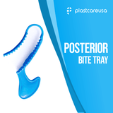 1000 x Posterior Blue Bite Registration Impression Trays (20 Boxes) by PlastCare USA