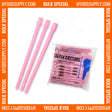 6000 Pink Saliva Ejectors (60 Bags, 6 Cases) - My DDS Supply