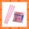 6000 Pink Saliva Ejectors (60 Bags, 6 Cases) - My DDS Supply
