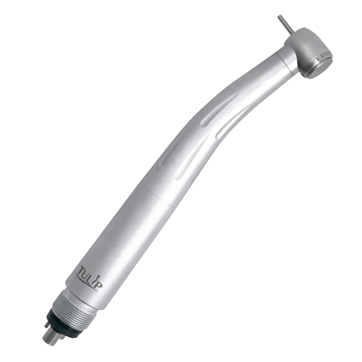 Tulip 5 LED High-Speed Dental Handpiece – Push Button, 5 LED Lights, 5 Water Sprays, Ceramic Bearings, 350,000–380,000 RPM, M4/B2 Connection, Autoclavable