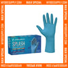 6000 LARGE Blue Nitrile Exam Premium Gloves (Powder & Latex Free), PlastCare USA Splash *Bulk Special* - My DDS Supply