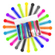 1040 Assorted Dental Ligature Rubber Ties Bands Braces Orthodontic Elastic, 1 Bag - My DDS Supply