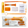 12 Pack of Orange Orthodontic 8 Piece Patient Kits