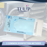 2000 2.25" x 5" Self-Sealing Sterilization Pouches by TULIP