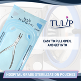 2000 2.25" x 5" Self-Sealing Sterilization Pouches by TULIP